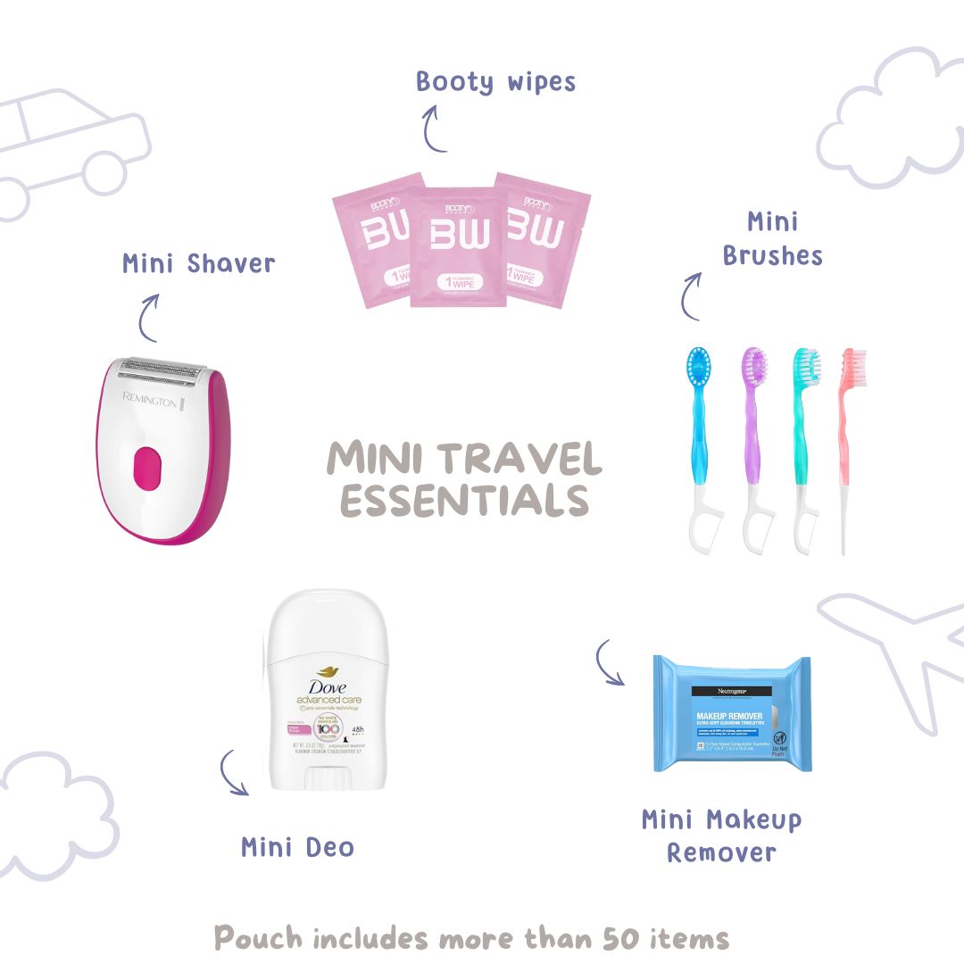 Petite Travel Pouch Large